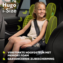 Lionelo Hugo - i-Size Autostoeltje - ISOFIX - 100-150 cm
