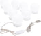 vidaXL - Wandspiegel - met - LED-lampen - vierkant - glas