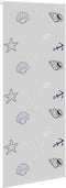 vidaXL - Doucherolgordijn - 110x240 - cm - stofbreedte - 106 - cm