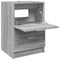 vidaXL - Wastafelkast - 40x37x59 - cm - bewerkt - hout - grijs - sonoma - eikenkleurig