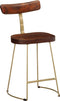 vidaXL - Barkrukken - 2 - st - 49x43x79 - cm - massief - mangohout