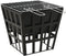 vidaXL - Vuurplaats - en - barbecue - 2-in-1 - 34x34x48 - cm - staal