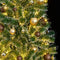 vidaXL - Kunstkerstboom - met - 300 - LED's - kerstballen - en - sneeuw - 180 - cm