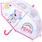 Disney Peppa Pig paraplu - transparant/roze - D71 cm - voor kinderen