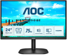 AOC 24B2XDM - Monitor 23,8" - Full HD 1920x1080 75Hz VA - Zwart