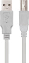 USB 2.0 Cable NANOCABLE Beige