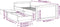 vidaXL - Bedframe - met - lades - massief - grenenhout - honingbruin - 90x200 - cm