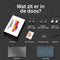 Portable Monitor Pro 2025 - Triple Monitor - Full HD 1920x1080 - Inclusief Beschermhoes en Kabels