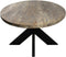 HSM Collection Tafelblad ovaal - 260x120 cm - new vintage - teak