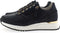 Gabor 86.448 - Lage Sneakers - Rits en vetersluiting - Zwart (40.5)