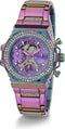 Guess Watches FUSION GW0552L4 - Polshorloge - Iridescent met kristallen - 40 mm