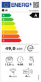 LG WashTower WT1210BBTN - Wasdroger 12 kg - WiFi-compatibel - Zwart