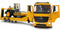1:20 Jamara 405107 RC Vrachtwagen Mercedes-Benz Arocs met Platte Trailer RC Model Kant en Klaar