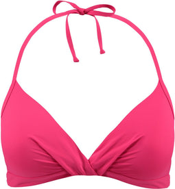 Barts Kelli Halter - Bikini top - Voorgevormde cups met gedraaid effect - Roze