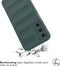 imoshion Hoesje - Geschikt voor Samsung Galaxy A15 (5G) / A15 (4G) - EasyGrip Backcover - Donkergroen