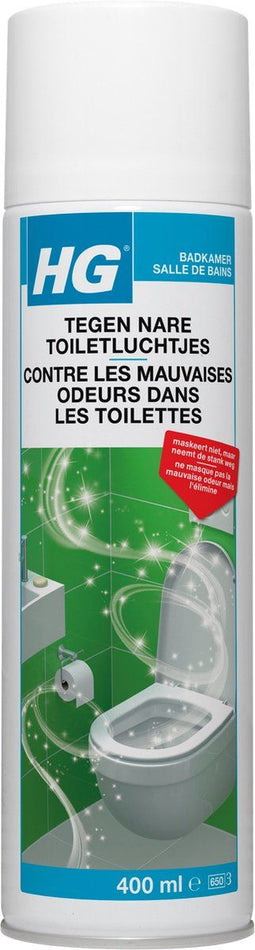 HG tegen nare toiletluchtjes 400ml