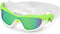 Aquasphere Vista Pro - Zwembril - Volwassenen - Green Titanium Mirrored Lens - Lime/Wit