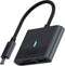 Rapoo UCR-3001 - 3-in-1 USB-C Kaartlezer - 5 Gbps - Zwart