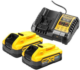 DeWalt DCB1104H2-QW - Lader - Voor 10.8V - 18V XR Li-Ion accu's - LED-indicator