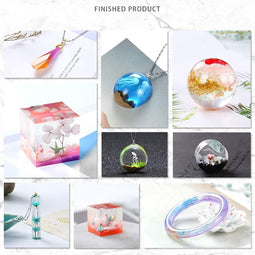 Siliconen Vormset voor Harsgieten - 90+ Designs, Niet-Giftig, Inclusief Accessoires - Ideaal voor Sieraden & Harskunstprojecten
