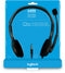 Logitech H111 - Headset - Draad - Roterende microfoon - Grijs