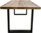 HSM Collection Rechthoekige eettafel Portland - 200x100 cm - mangohout/ijzer