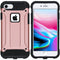 iMoshion Hoesje Geschikt voor iPhone SE (2022) / SE (2020) / 8 / 7 Hoesje - iMoshion Rugged Xtreme Backcover - Rosé