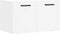 vidaXL - Wandkast - 60x36,5x35 - cm - bewerkt - hout - wit