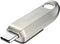 SanDisk Ultra Luxe - USB Type-C 64GB - 400 MB/s - Zilver