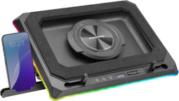 Mars Gaming MNBC-ULTRA - Cooling Base voor Laptop - Aanpasbare hoogte - Zwart