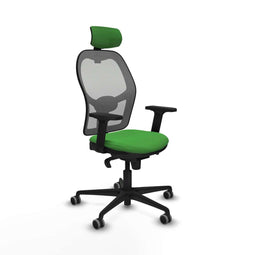 Piqueras y Crespo 2D036G2 - Bureaustoel - Verstelbare hoofdsteun - Groen