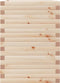 vidaXL - Plantenbak - 50x50x68,5 - cm - massief - grenenhout