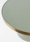 Zuiver Glam Salontafel Rond 60 cm Groen/ Goud