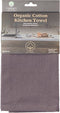 Smart - Keukenhanddoek - Antraciet - Biokatoen Antraciet - 1 stuk - 60x40 cm