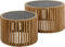 AnLi Style Salontafel set/2 slate round
