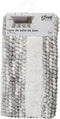 5Five Elegante badmat super zacht - Gestreept - Grijs - 50 X 75 cm - Extra dik
