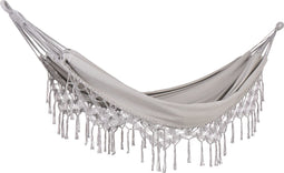 Beliani ROCCA - Hangmat - Grijs - Katoen