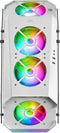 Mars Gaming MC51W - Midi-Tower PC - ATX MicroATX Mini-ITX - Wit