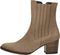 Gabor 72.891.40 - Enkellaarsjes Hak - Valt klein - Beige - Maat 38