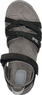 Teva W TIRRA LEATHER - Wandelsandalen - Leren bovenwerk - Zwart
