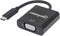 Manhattan 151771 - USB-C naar VGA Adapter - Plug & Play - Zwart