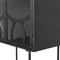 BePureHome Gracious Vitrinekast - Metaal - Zwart - 181x81x41