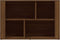vidaXL - Dressoir - 80x30x54 - cm - bewerkt - hout - bruin - eikenkleur