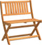 vidaXL - Opvouwbare - Tuinbank - 80x46x85 - cm - Massief - Acaciahout