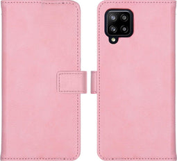 iMoshion Hoesje Geschikt voor Samsung Galaxy A42 Hoesje Met Pasjeshouder - iMoshion Luxe Bookcase - Roze