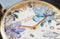 Olivia Burton Bejewelled floral as big dial Chalk Blue - OB16BF21 - Dameshorloge - Blauw - Goudkleurig - Bloemen - Lederen horlogeband - 38 MM