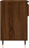 vidaXL - Schoenenkast - 70x36x60 - cm - bewerkt - hout - bruin - eikenkleur