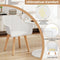 Coast Eetkamerstoelen - Set van 2 - Ergonomische rugleuning - Wit (2 stuks)