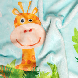 Deken HappyFriday Mr Fox Wild Multicolour Microvezel 110 x 140 cm