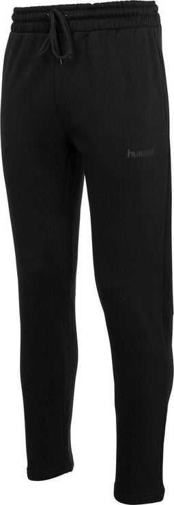 hummel Authentic Joggingbroek - Unisex - Aansluitende pijpen met elastische cuffs - Zwart (XXXL)